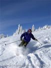 Jeff skiing Sun Peaks