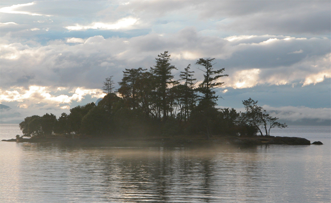 Posey Island mist